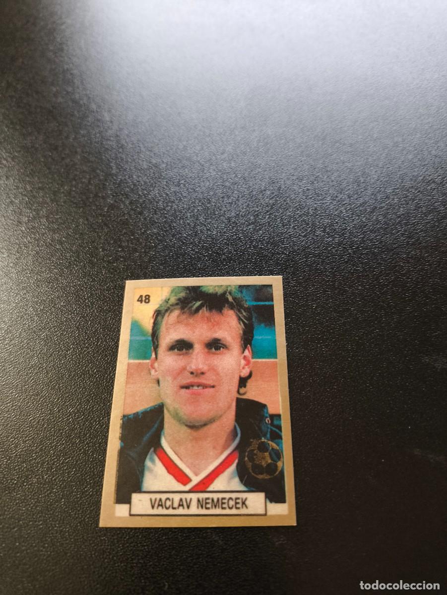 Cromos de F&uacute;tbol: 48 VACLAV NEMECEK CHECOSLOVAQUIA ČESKOSLOVENSK REYAUCA WORLD CUP MUNDIAL ITALIA ITALY 1990 NO PANINI