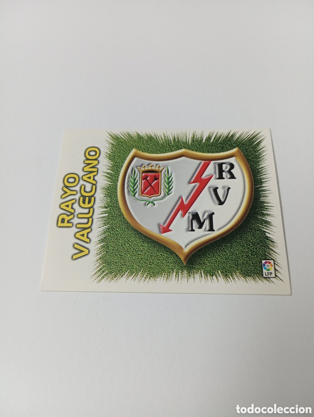Cromos de F&uacute;tbol: ESCUDO Rayo Vallecano LIGA ESTE 1999 2000 PANINI 99 00 NUEVO SIN PEGAR