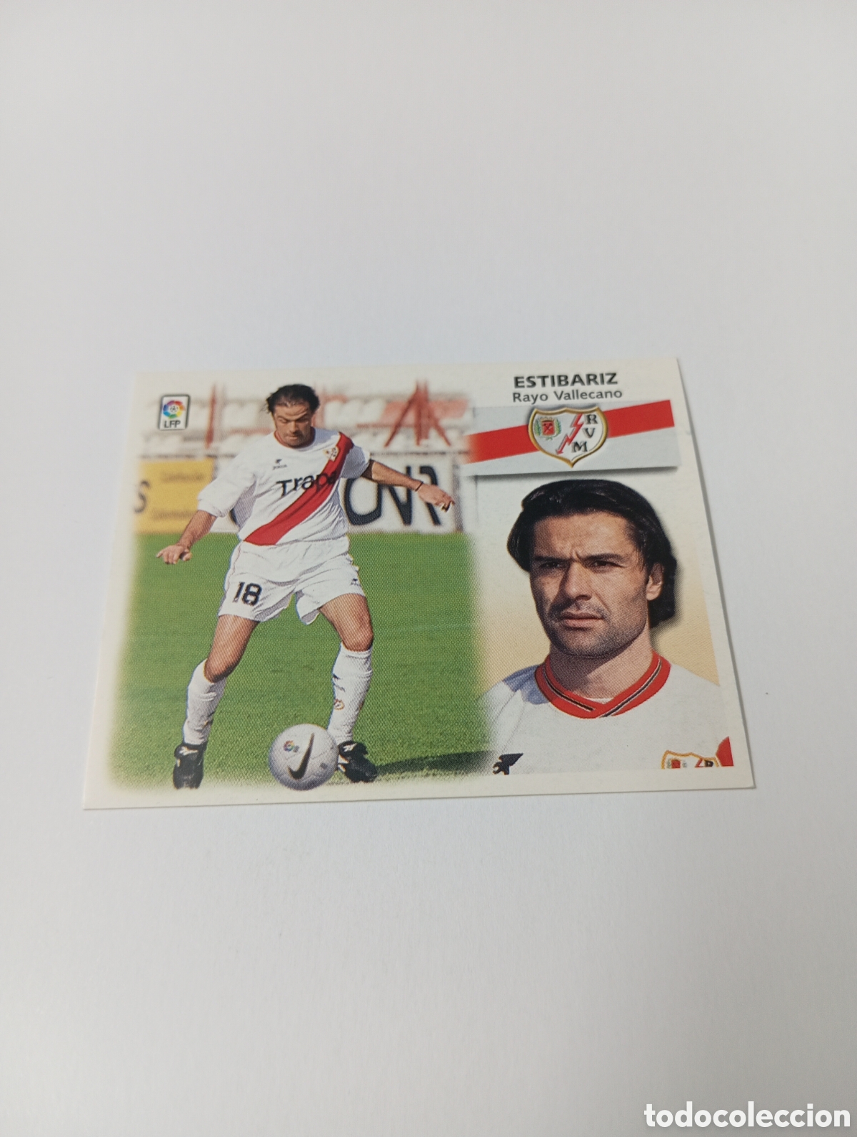 Cromos de F&uacute;tbol: ESTIBARIZ Rayo Vallecano LIGA ESTE 1999 2000 PANINI 99 00 NUEVO SIN PEGAR