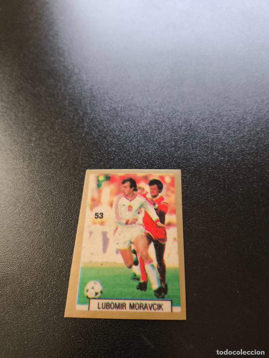 Cartes &agrave; collectionner de Football: 53 LUBOMIR MORAVCIK CHECOSLOVAQUIA REYAUCA WORLD CUP MUNDIAL ITALIA ITALY 1990 NO PANINI
