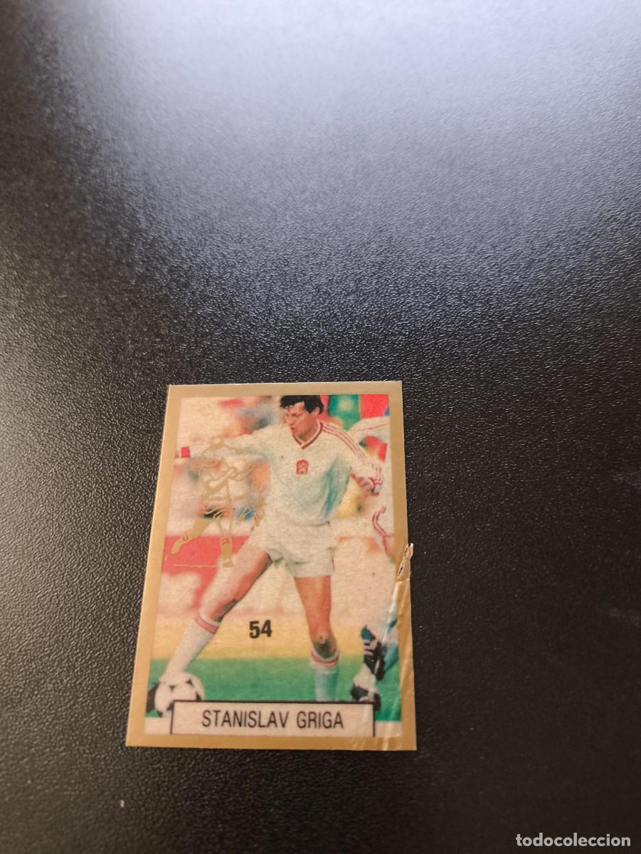Cartes &agrave; collectionner de Football: 54 STANISLAV GRIGA CHECOSLOVAQUIA REYAUCA WORLD CUP MUNDIAL ITALIA ITALY 1990 NO PANINI