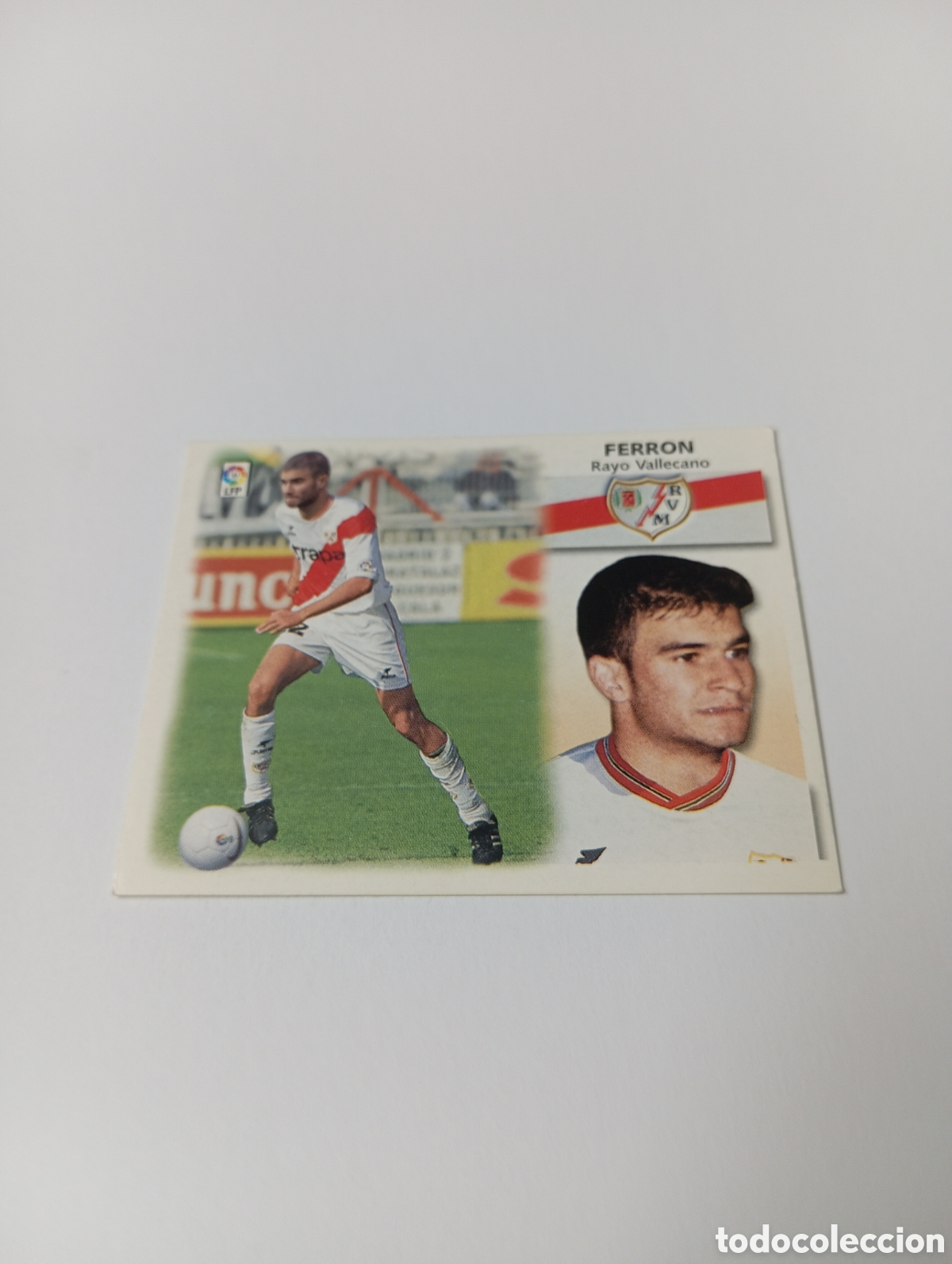 Cartes &agrave; collectionner de Football: FERRON COLOCA Rayo Vallecano LIGA ESTE 1999 2000 PANINI 99 00 NUEVO SIN PEGAR