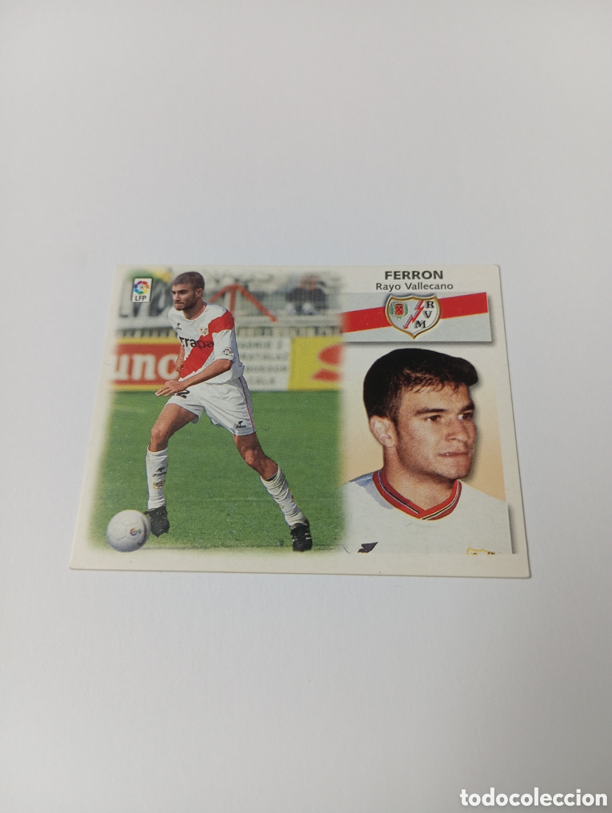 Cartes &agrave; collectionner de Football: FERRON COLOCA Rayo Vallecano LIGA ESTE 1999 2000 PANINI 99 00 NUEVO SIN PEGAR