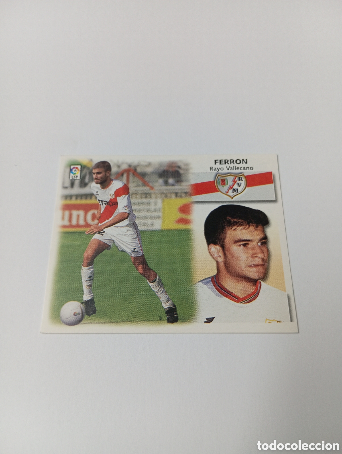 Cromos de F&uacute;tbol: FERRON COLOCA Rayo Vallecano LIGA ESTE 1999 2000 PANINI 99 00 NUEVO SIN PEGAR