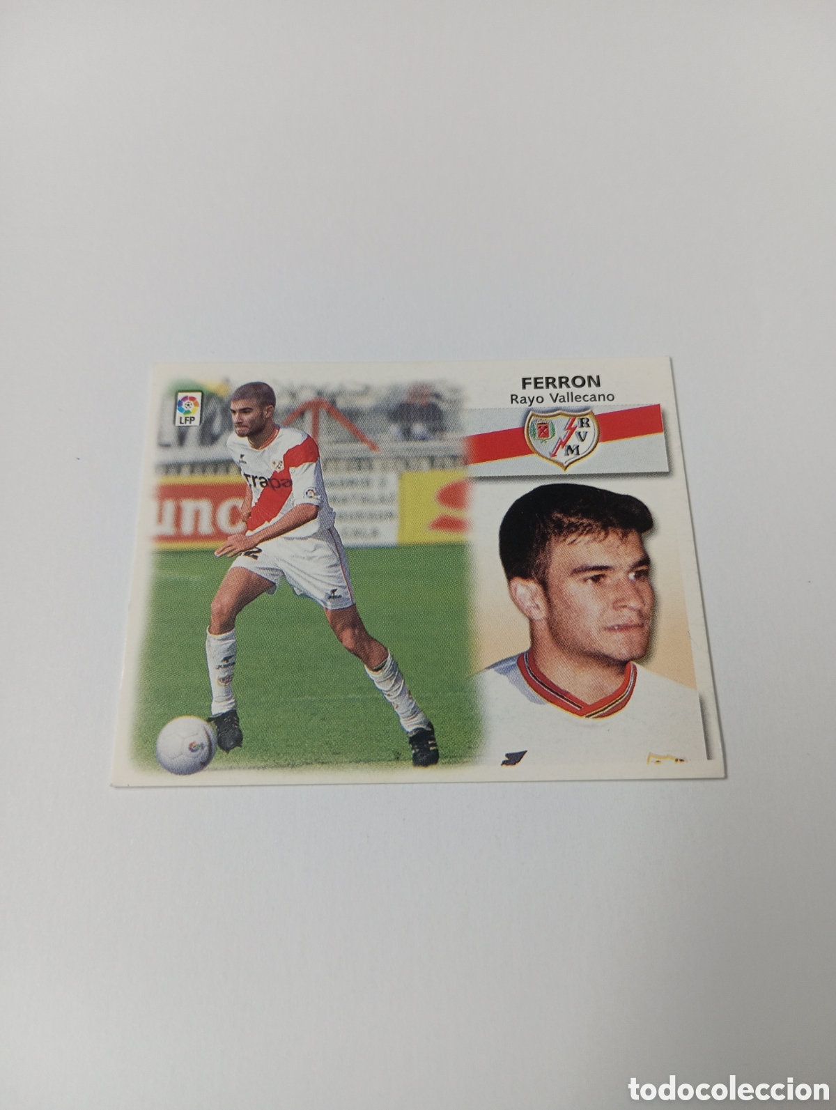 Cromos de F&uacute;tbol: FERRON COLOCA Rayo Vallecano LIGA ESTE 1999 2000 PANINI 99 00 NUEVO SIN PEGAR