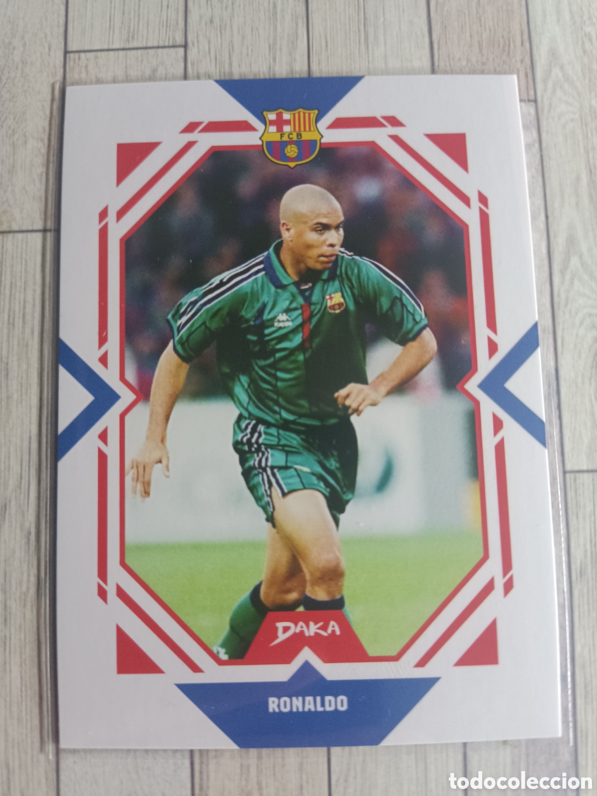Cromos de F&uacute;tbol: FCB 23-A RONALDO NAZARIO BASE DAKA TOP AUDIENCE BARCELONA 2025 2026 25 26