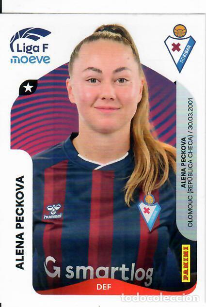 Cromos de F&uacute;tbol: CROMO PANINI LIGA FEMENINA F 2025-26 (25 - 26) - N&ordm; 166 A - ALENA PECKOVA - EIBAR