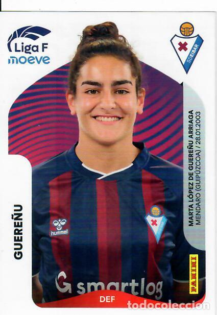 Cromos de F&uacute;tbol: CROMO PANINI LIGA FEMENINA F 2025-26 (25 - 26) - N&ordm; 166 B - GUERE&Ntilde;U - EIBAR