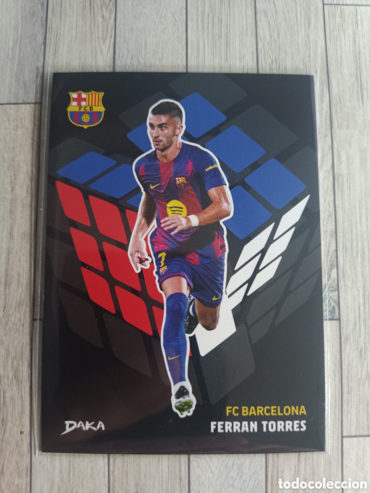 Cromos de F&uacute;tbol: GC-1 FERRAN TORRES CUBIC DAKA TOP AUDIENCE BARCELONA 2025 2026 25 26