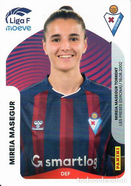 Cromos de F&uacute;tbol: CROMO PANINI LIGA FEMENINA F 2025-26 (25 - 26) - N&ordm; 167 - MIREIA MASEGUR - EIBAR