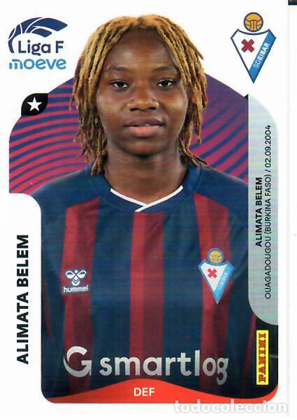 Cromos de F&uacute;tbol: CROMO PANINI LIGA FEMENINA F 2025-26 (25 - 26) - N&ordm; 169 - ALIMATA BELEM - EIBAR