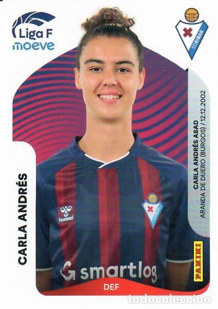 Cromos de F&uacute;tbol: CROMO PANINI LIGA FEMENINA F 2025-26 (25 - 26) - N&ordm; 171 - CARLA ANDR&Eacute;S - EIBAR