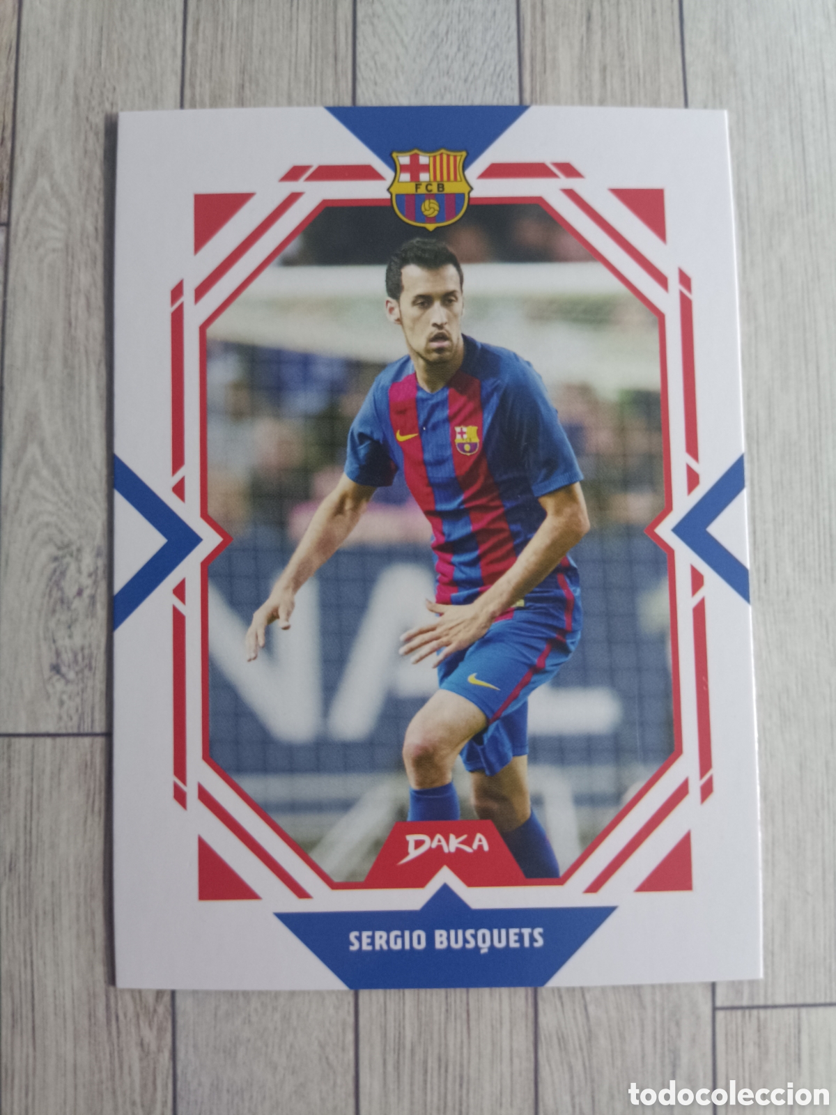 Cromos de F&uacute;tbol: FCB-24-A SERGIO BUSQUETS BARCELONA DAKA TOP AUDIENCE BARCELONA 2025 2026 25 26