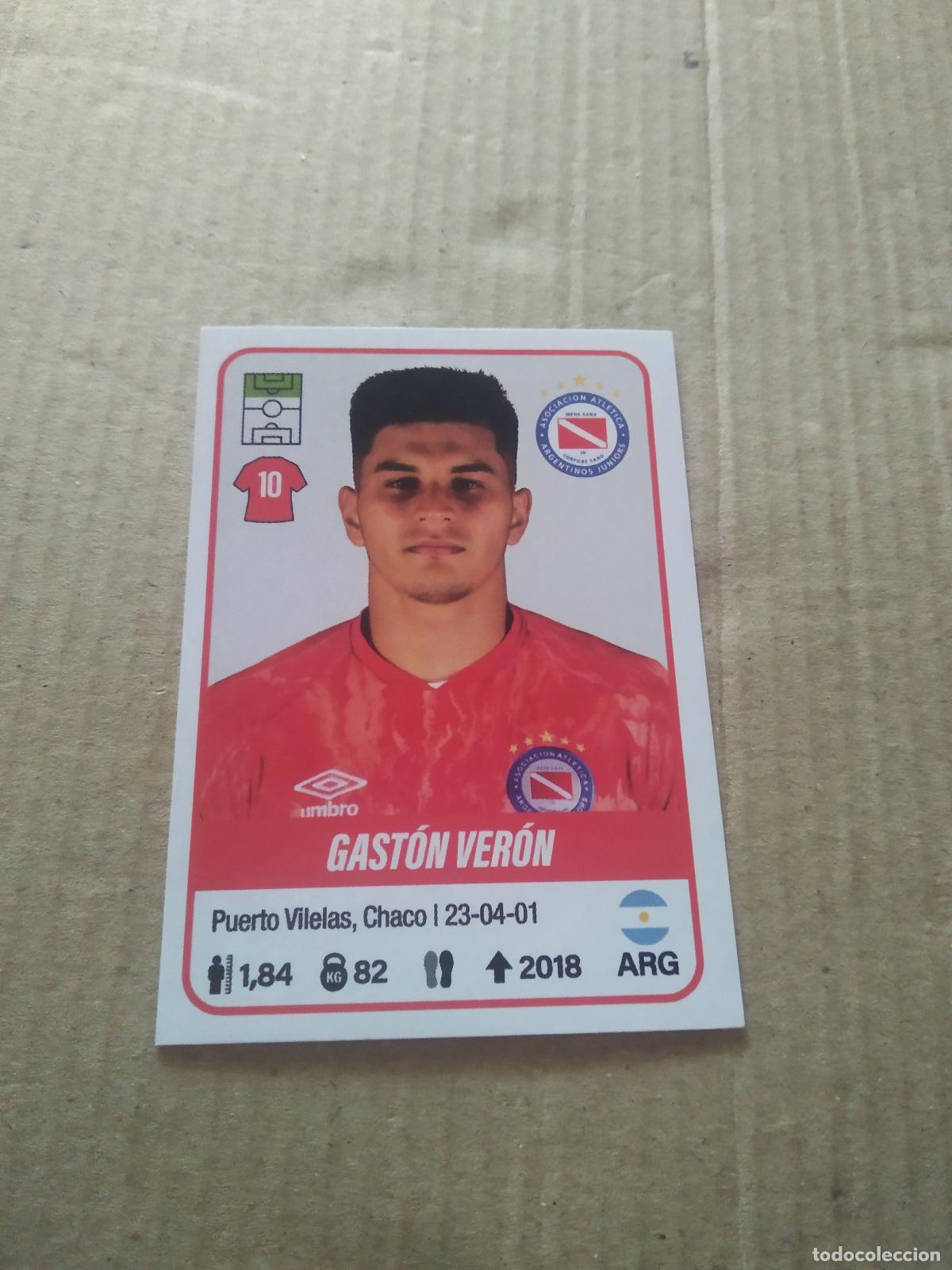 Cromos de F&uacute;tbol: 19 GASTON VERON ARGENTINOS JUNIORS CROMO FUTBOL ARGENTINO PANINI LIGA ARGENTINA 2023