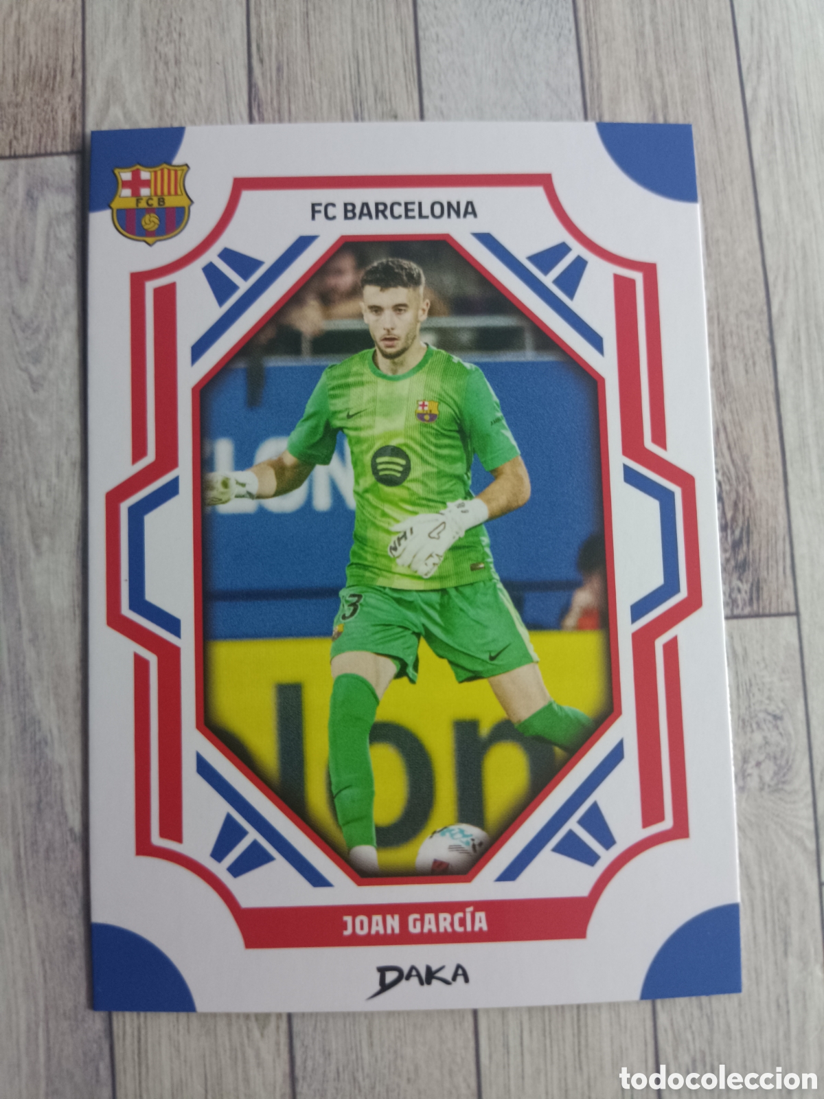 Cromos de F&uacute;tbol: FCB-21-B JOAN GARCIA BARCELONA DAKA TOP AUDIENCE BARCELONA 2025 2026 25 26