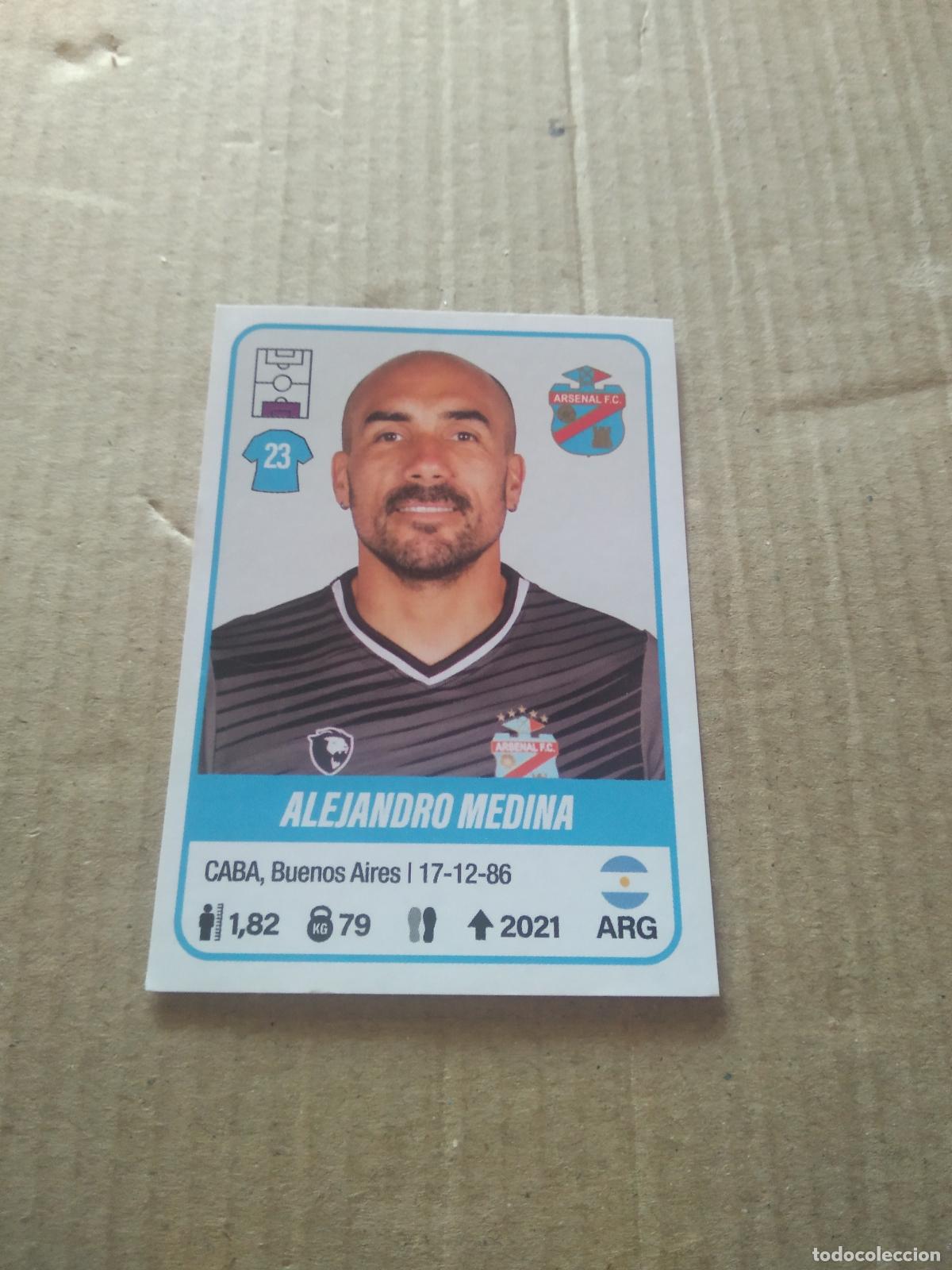Cromos de F&uacute;tbol: 22 ALEJANDRO MEDINA ARSENAL FC CROMO FUTBOL ARGENTINO PANINI LIGA ARGENTINA 2023