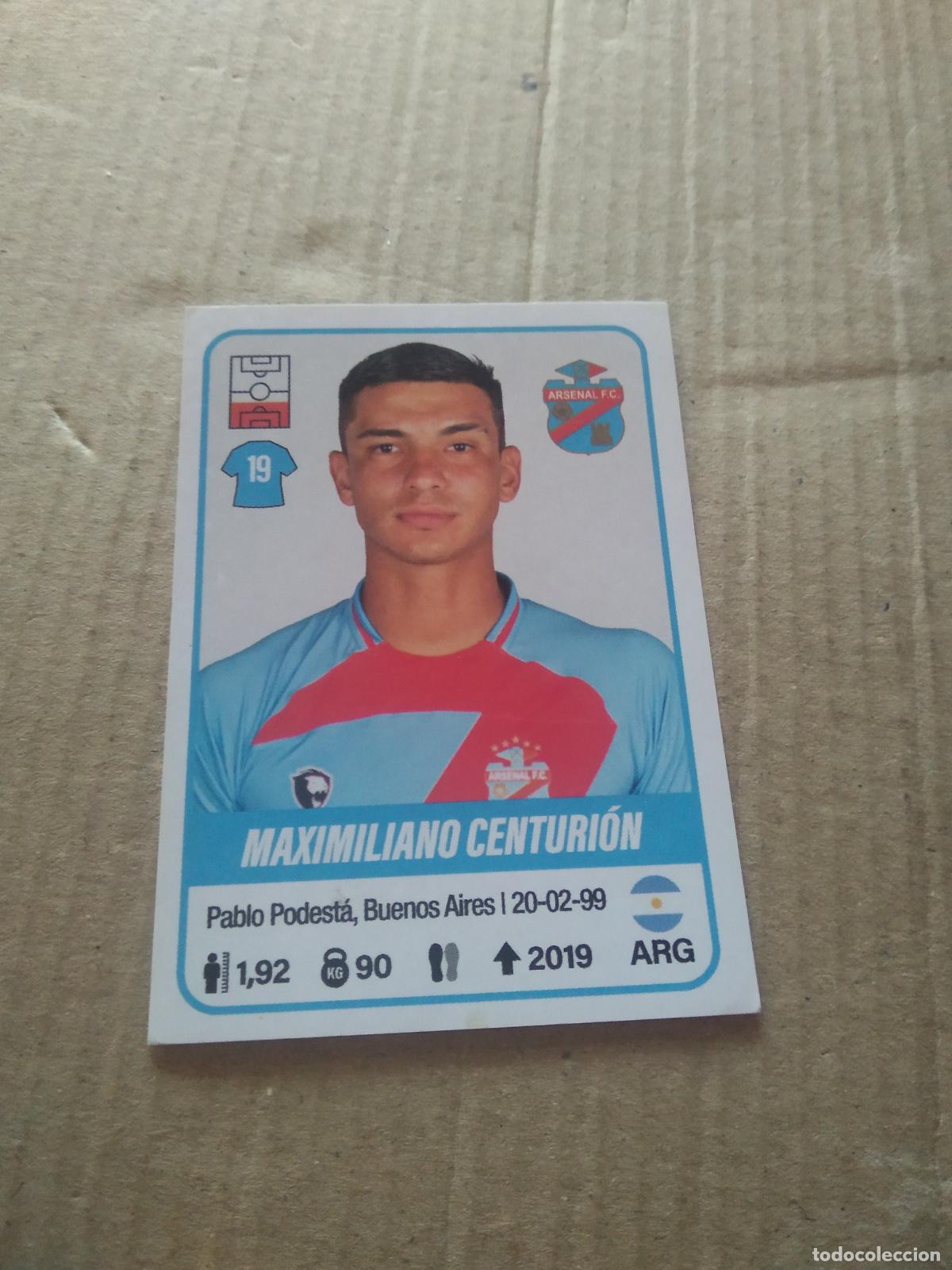 Cromos de F&uacute;tbol: 23 MAXIMILIANO CENTURION ARSENAL FC CROMO FUTBOL ARGENTINO PANINI LIGA ARGENTINA 2023