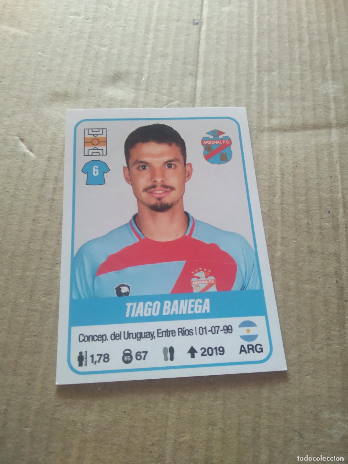 Cromos de F&uacute;tbol: 28 TIAGO BANEGA ARSENAL FC CROMO FUTBOL ARGENTINO PANINI LIGA ARGENTINA 2023