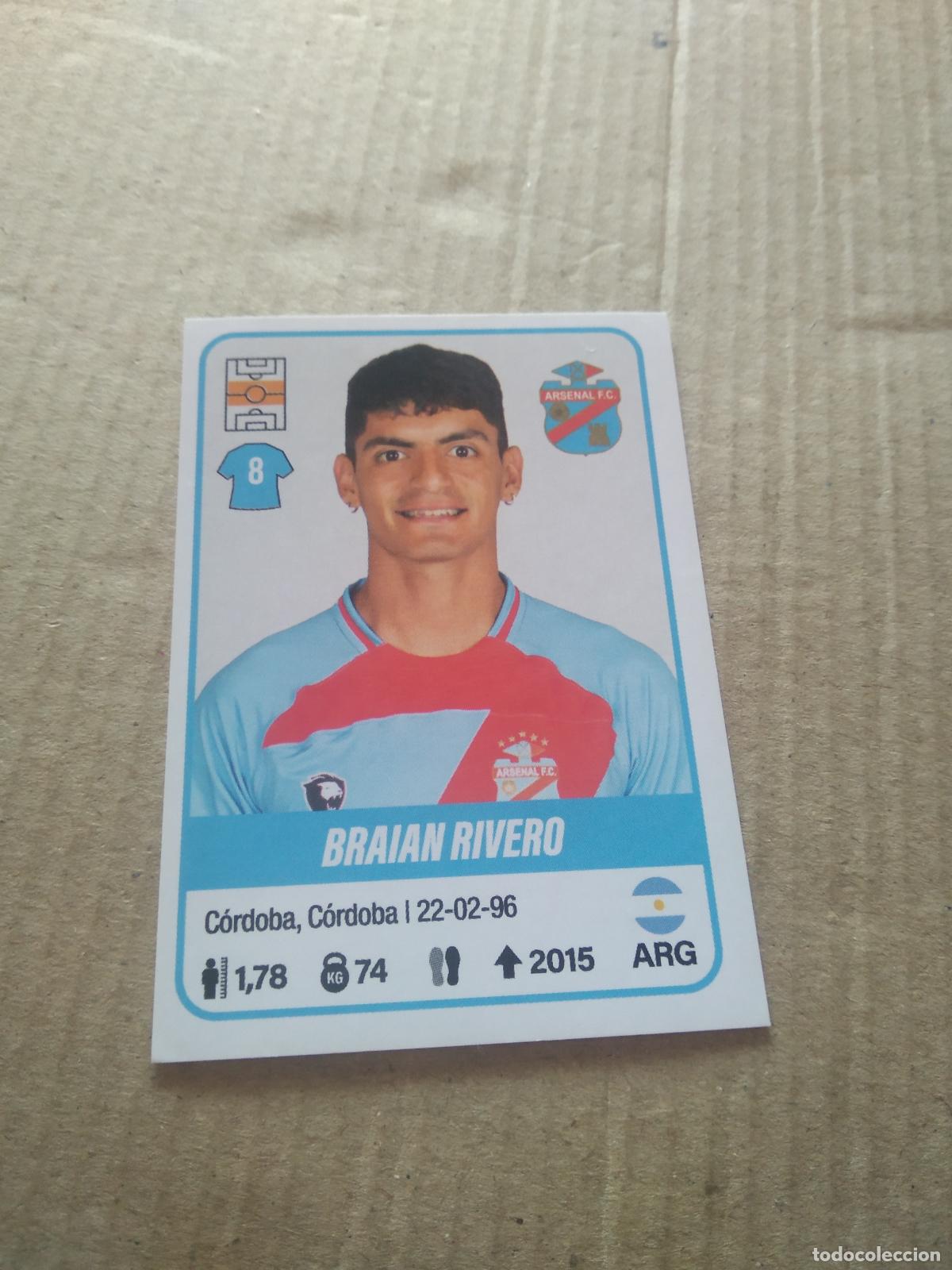 Cromos de F&uacute;tbol: 30 BRAIAN RIVERO ARSENAL FC CROMO FUTBOL ARGENTINO PANINI LIGA ARGENTINA 2023