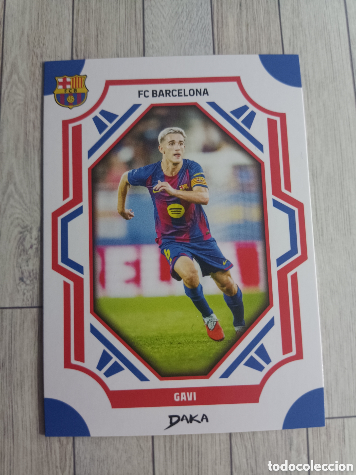 Cromos de F&uacute;tbol: FCB-13-B GAVI BARCELONA DAKA TOP AUDIENCE BARCELONA 2025 2026 25 26
