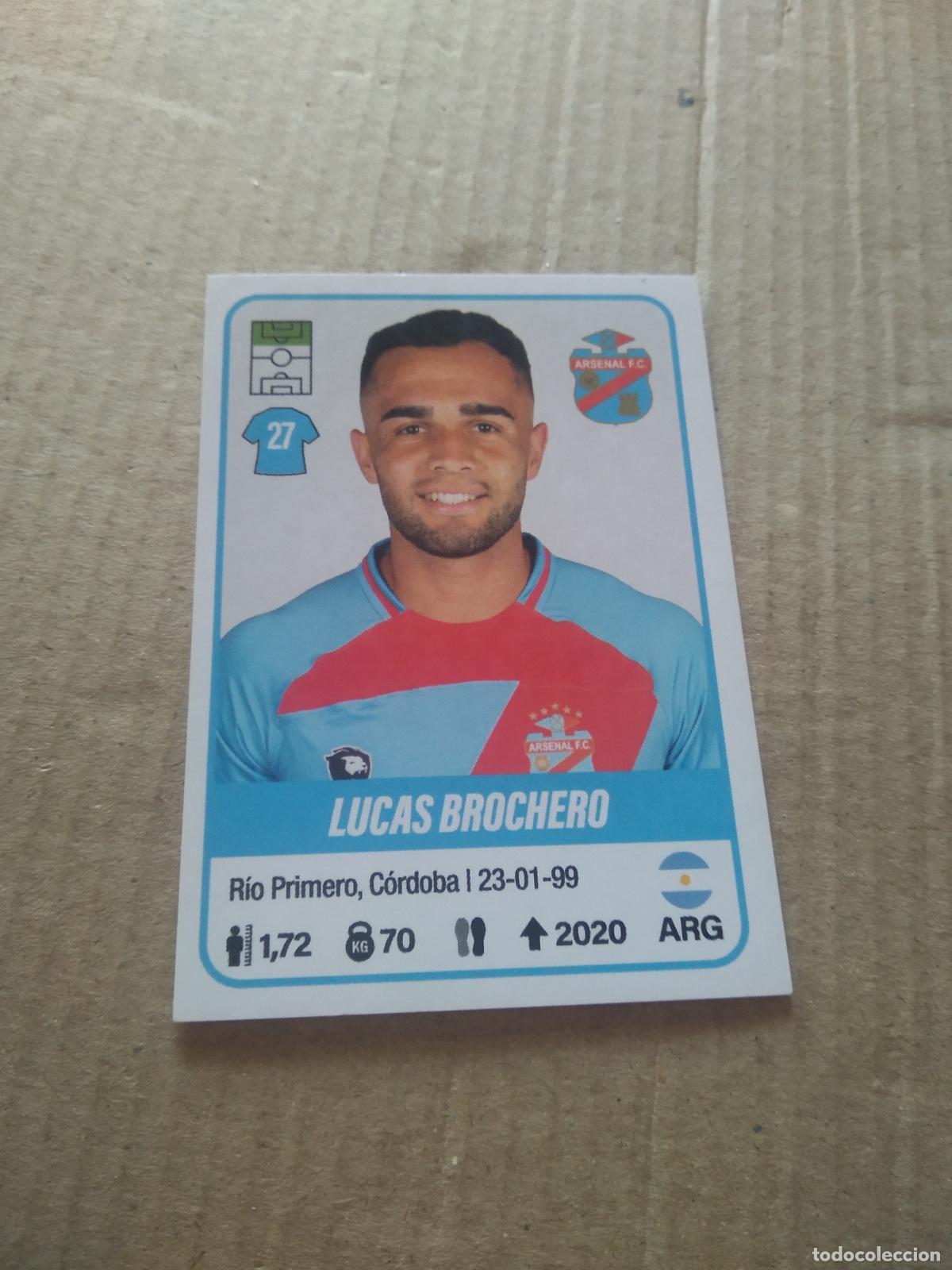 Cromos de F&uacute;tbol: 32 LUCAS BROCHERO ARSENAL FC CROMO FUTBOL ARGENTINO PANINI LIGA ARGENTINA 2023
