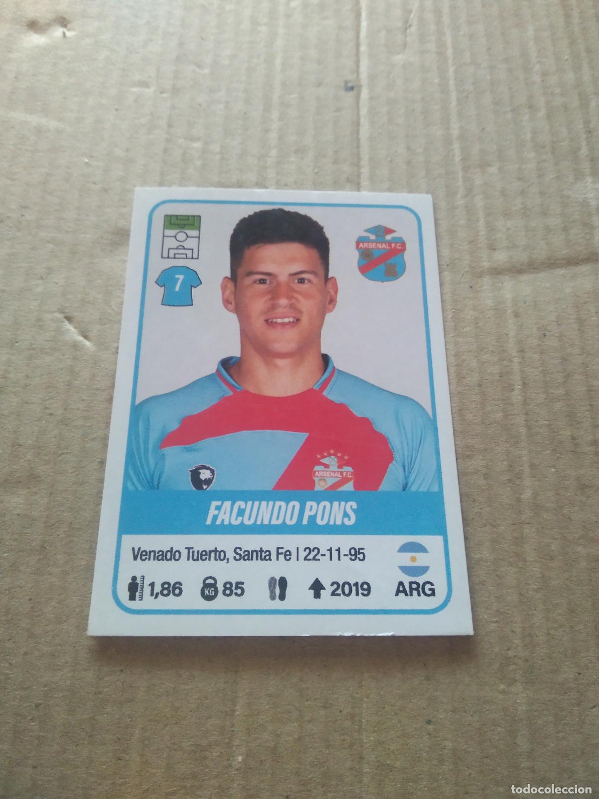 Cromos de F&uacute;tbol: 34 FACUNDO PONS ARSENAL FC CROMO FUTBOL ARGENTINO PANINI LIGA ARGENTINA 2023