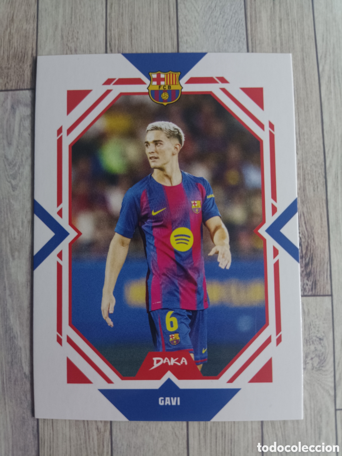 Cromos de F&uacute;tbol: FCB-13-A GAVI BARCELONA DAKA TOP AUDIENCE BARCELONA 2025 2026 25 26