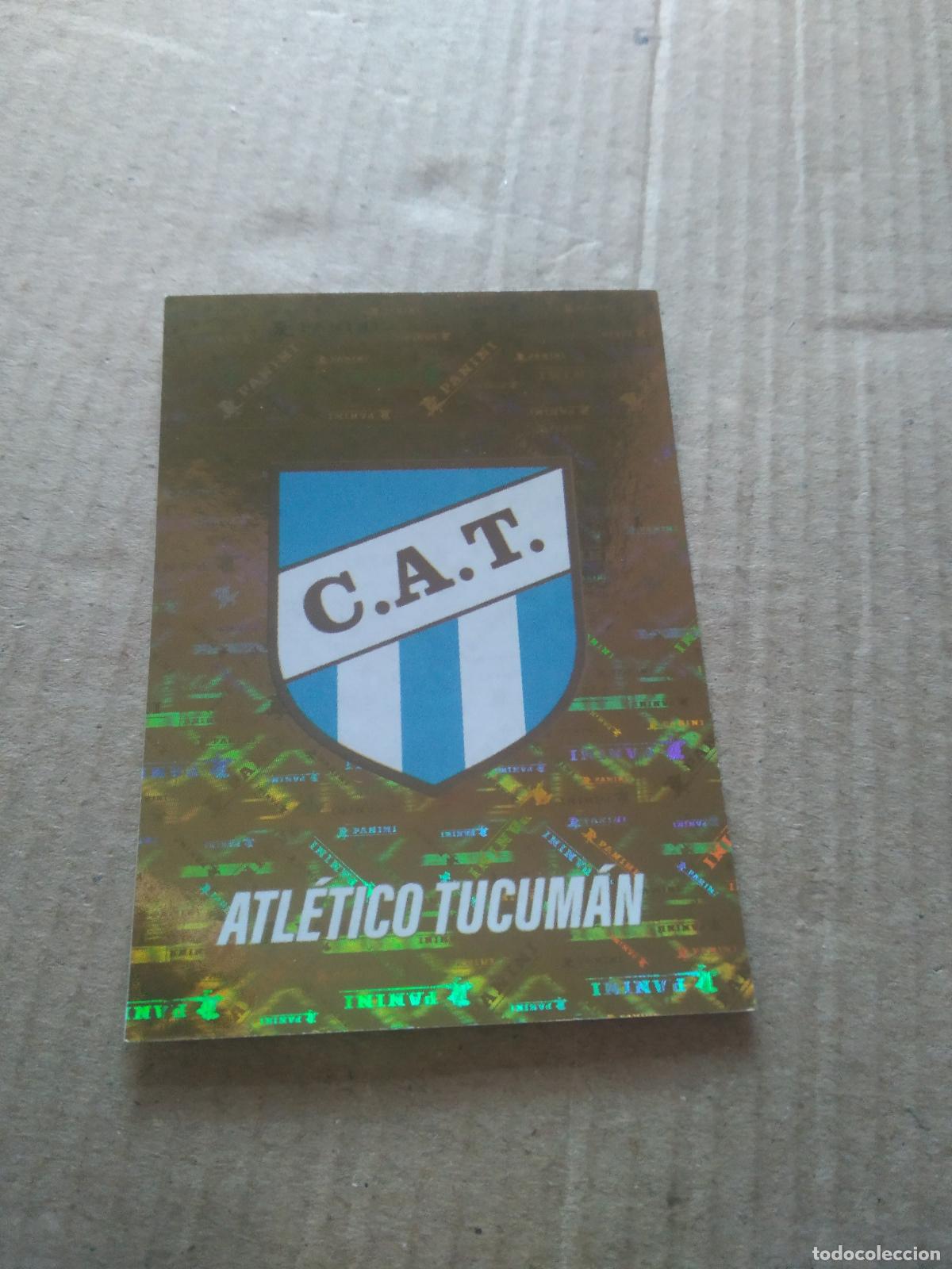 Cromos de F&uacute;tbol: 38 ESCUDO ATLETICO TUCUMAN CROMO FUTBOL ARGENTINO PANINI LIGA ARGENTINA 2023