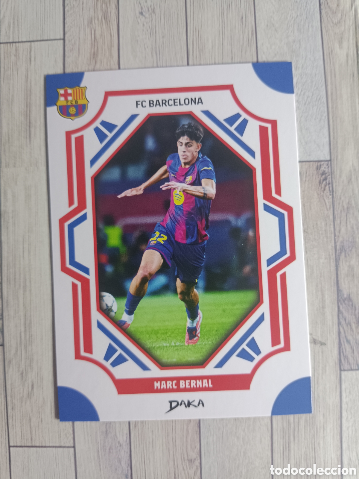 Cromos de F&uacute;tbol: FCB-12-B MARC BERNAL BARCELONA DAKA TOP AUDIENCE BARCELONA 2025 2026 25 26