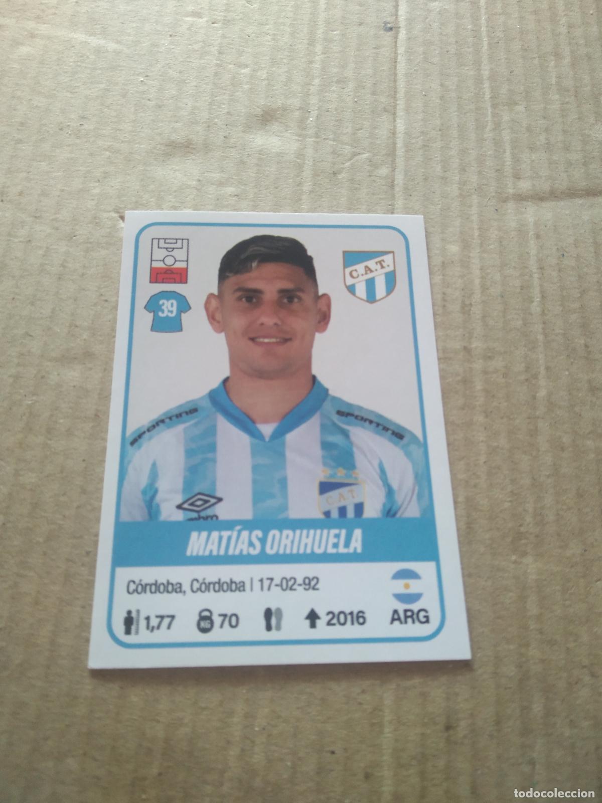 Cromos de F&uacute;tbol: 40 MATIAS ORIHUELA ATLETICO TUCUMAN CROMO FUTBOL ARGENTINO PANINI LIGA ARGENTINA 2023