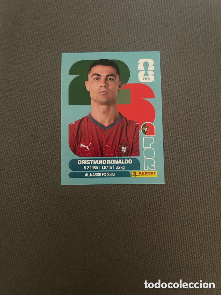 Cromos de F&uacute;tbol: Cristiano Ronaldo POR 15 Portugal Mundial FIFA World Cup 2026 26