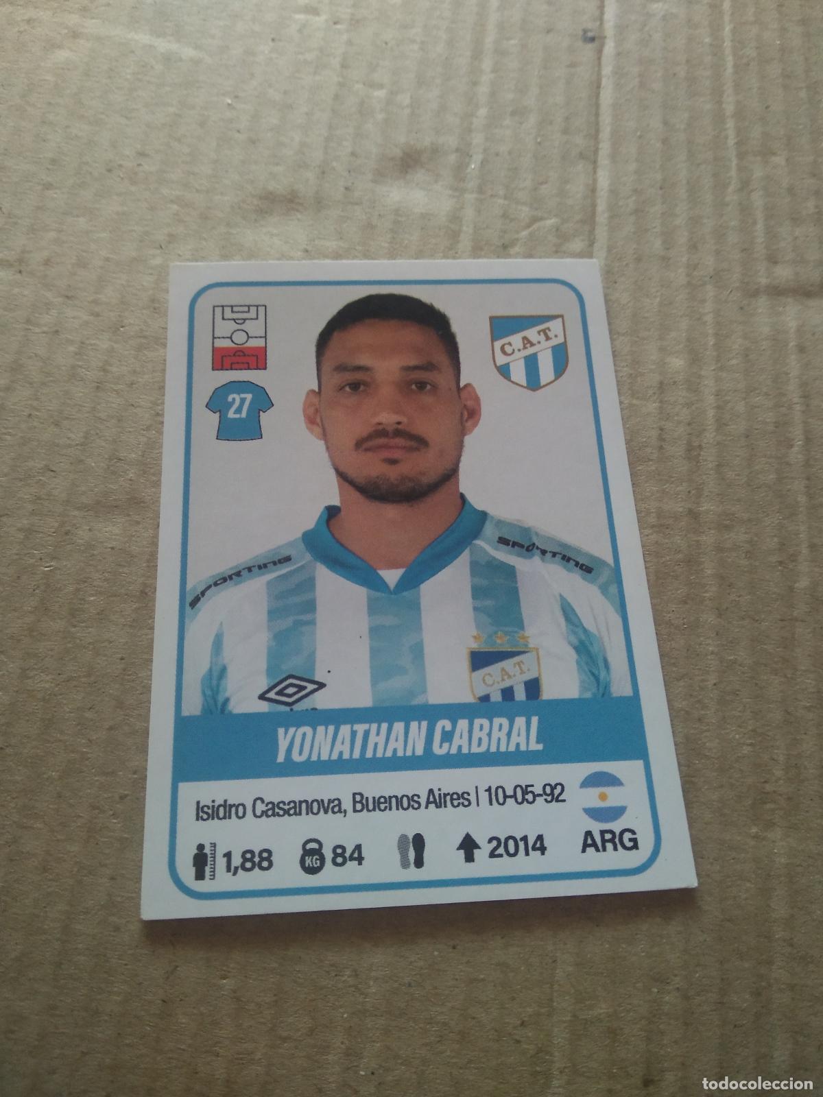 Cromos de F&uacute;tbol: 41 YONATHAN CABRAL ATLETICO TUCUMAN CROMO FUTBOL ARGENTINO PANINI LIGA ARGENTINA 2023