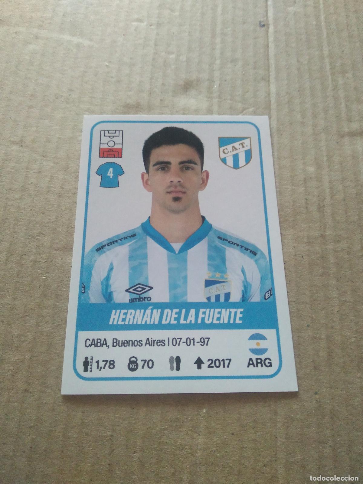 Cromos de F&uacute;tbol: 42 HERNAN DE LA FUENTE ATLETICO TUCUMAN CROMO FUTBOL ARGENTINO PANINI LIGA ARGENTINA 2023