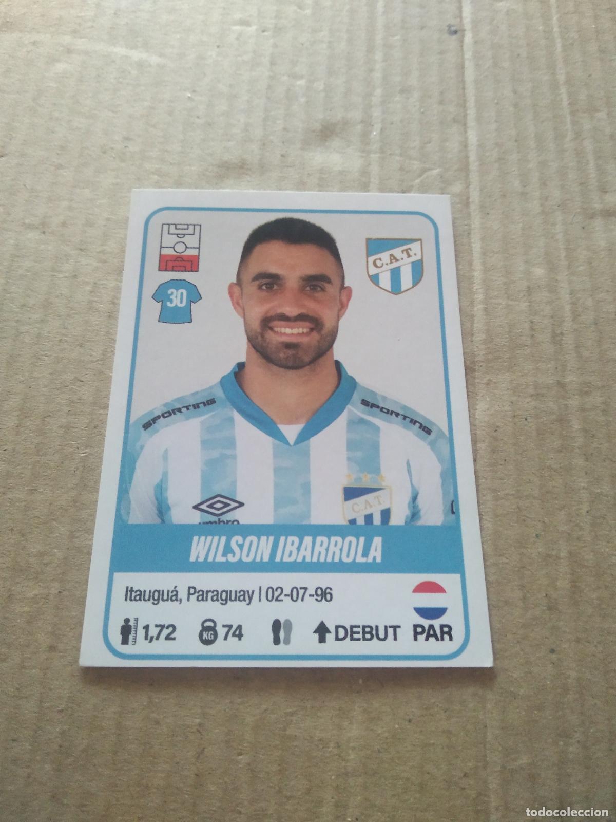 Cromos de F&uacute;tbol: 43 WILSON IBARROLA ATLETICO TUCUMAN CROMO FUTBOL ARGENTINO PANINI LIGA ARGENTINA 2023