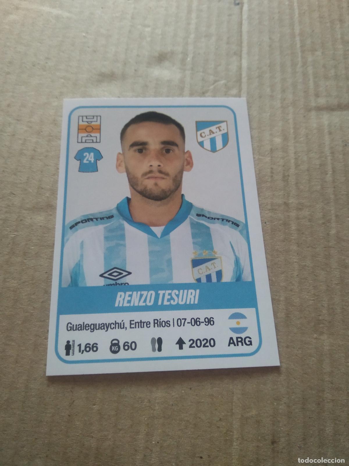 Cromos de F&uacute;tbol: 49 RENZO TESURI ATLETICO TUCUMAN CROMO FUTBOL ARGENTINO PANINI LIGA ARGENTINA 2023
