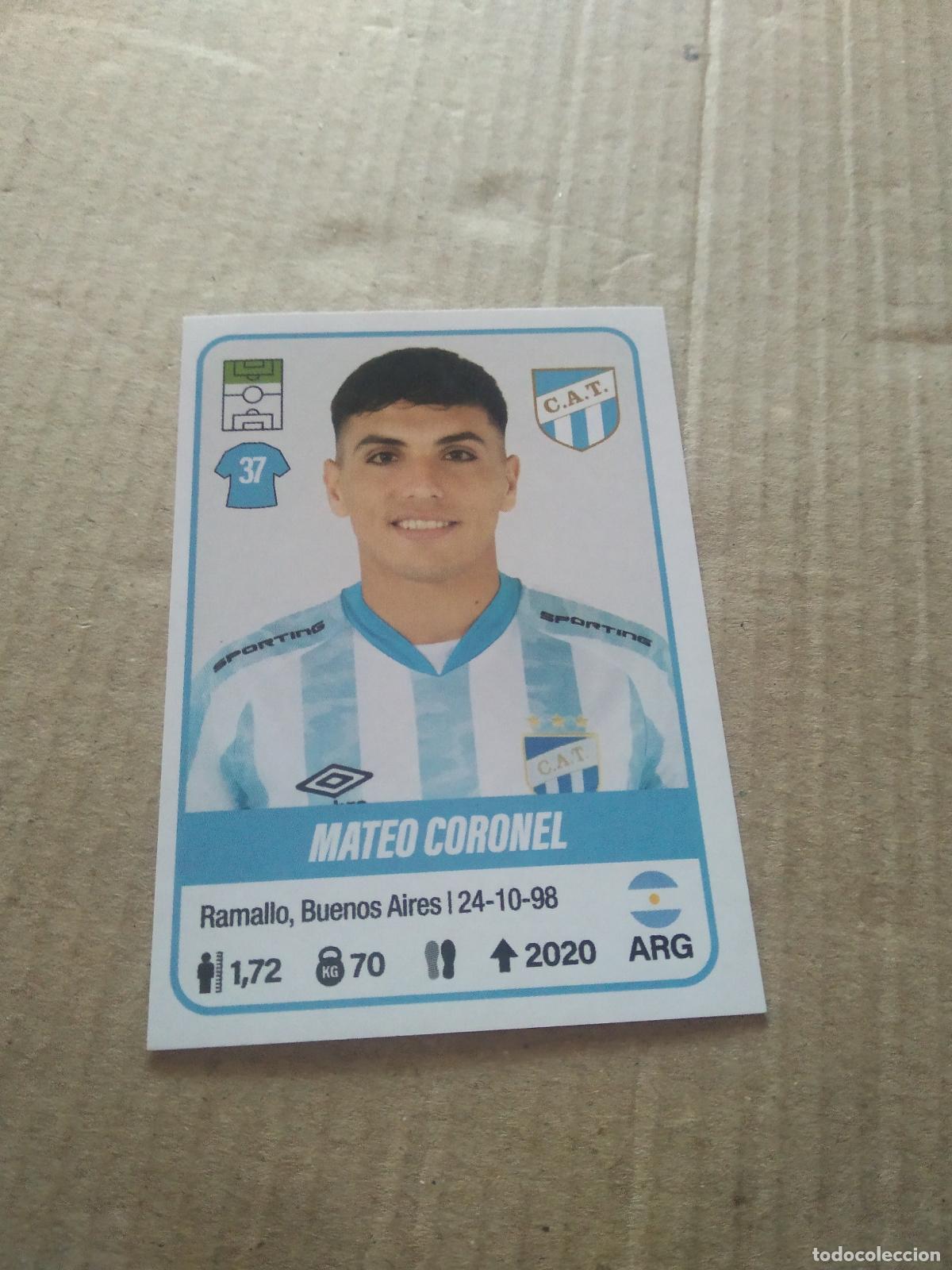 Cromos de F&uacute;tbol: 53 MATEO CORONEL ATLETICO TUCUMAN CROMO FUTBOL ARGENTINO PANINI LIGA ARGENTINA 2023