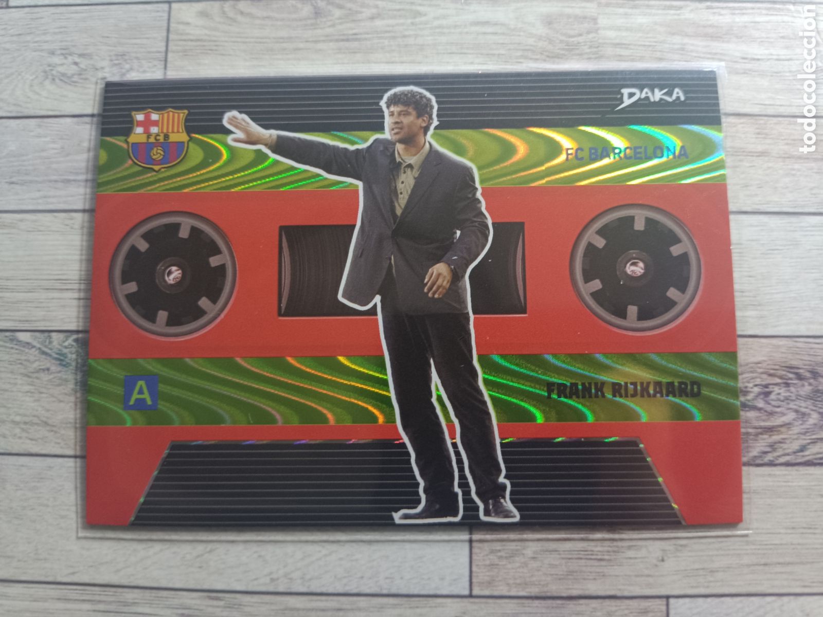 Cromos de F&uacute;tbol: EB-19 RIJKAARD BARCELONA PARALELA 116/199 DAKA TOP AUDIENCE BARCELONA 2025 2026 25 26