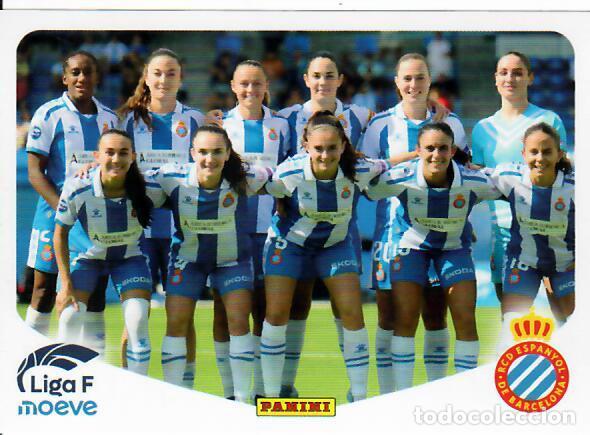 Cromos de F&uacute;tbol: CROMO PANINI LIGA FEMENINA F 2025-26 (25 - 26) - N&ordm; 183 - PLANTILLA - ESPANYOL