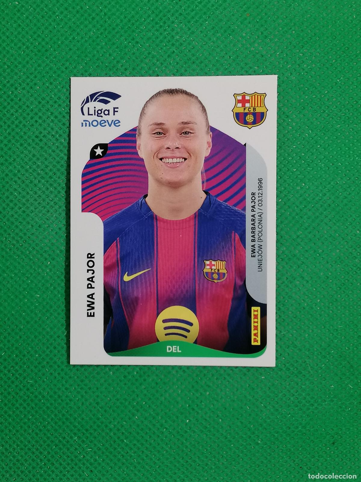 Cromos de F&uacute;tbol: 101 EWA PAJOR BARCELONA ⚽ PANINI LIGA FEMENINA F MOEVE 25 26 2025 2026 ⚽