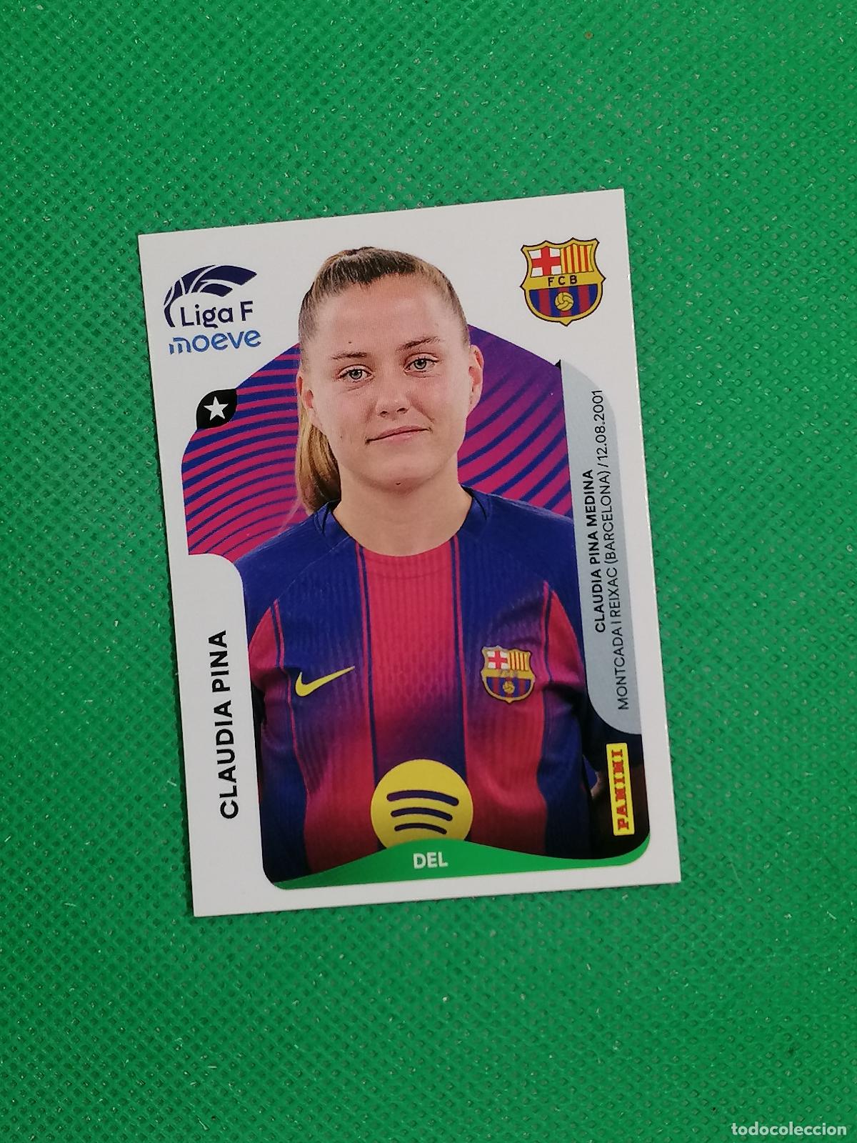 Cromos de F&uacute;tbol: 98 CLAUDIA PINA BARCELONA ⚽ PANINI LIGA FEMENINA F MOEVE 25 26 2025 2026 ⚽