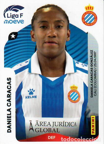 Cromos de F&uacute;tbol: CROMO PANINI LIGA FEMENINA F 2025-26 (25 - 26) - N&ordm; 186 - DANIELA CARACAS - ESPANYOL