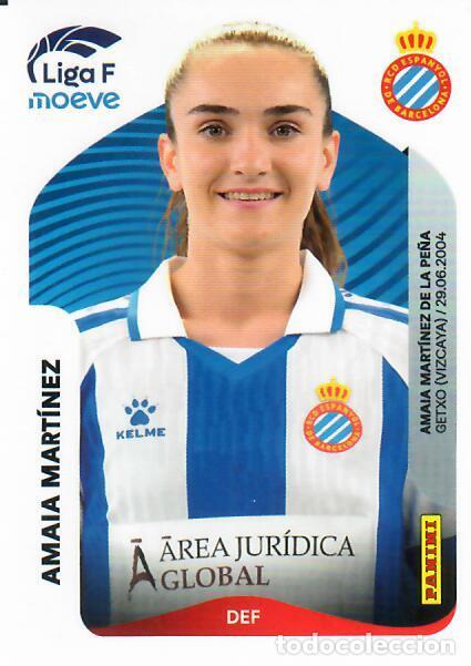 Cromos de F&uacute;tbol: CROMO PANINI LIGA FEMENINA F 2025-26 (25 - 26) - N&ordm; 188 - AMAIA MART&Iacute;NEZ - ESPANYOL