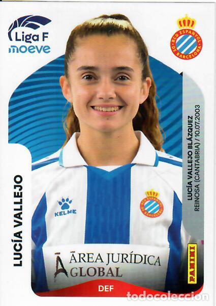 Cromos de F&uacute;tbol: CROMO PANINI LIGA FEMENINA F 2025-26 (25 - 26) - N&ordm; 189 - LUC&Iacute;A VALLEJO - ESPANYOL