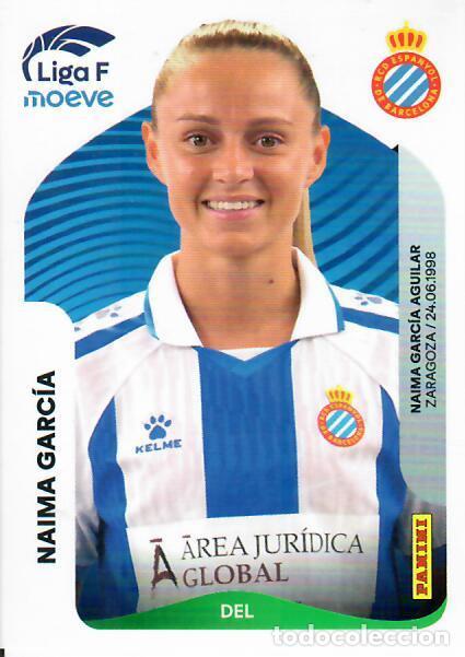 Cromos de F&uacute;tbol: CROMO PANINI LIGA FEMENINA F 2025-26 (25 - 26) - N&ordm; 198 - NAIMA GARC&Iacute;A - ESPANYOL