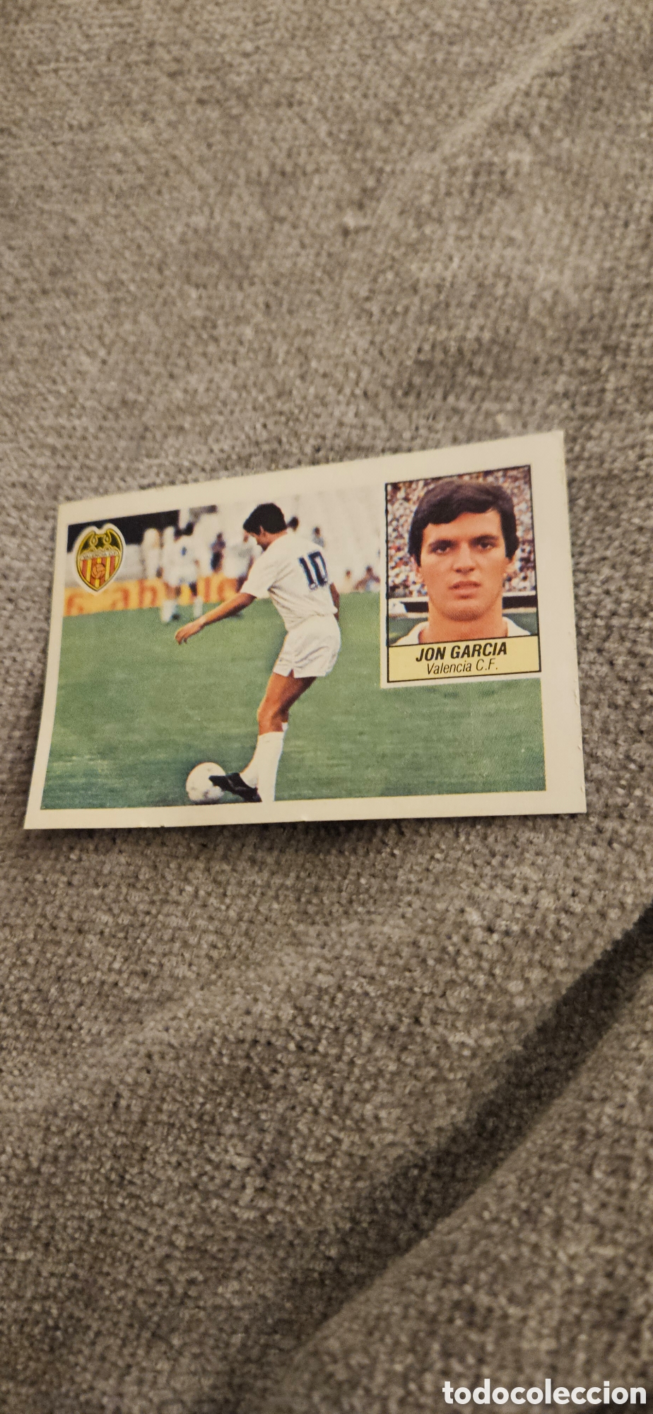 Cromos de F&uacute;tbol: Jon garcia fichaje 37 Valencia este 1984 1985 84 85