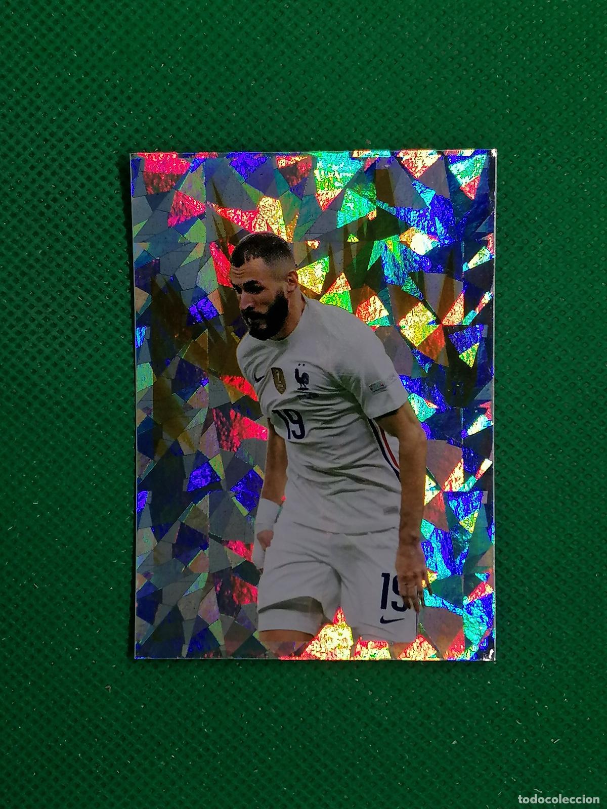 Cromos de F&uacute;tbol: 3 BENZEMA STICKER SELECCION FRANCIA ⚽ INTERMARCHE 2020 PANINI AU PLUS PRES DES BLEUS ⚽
