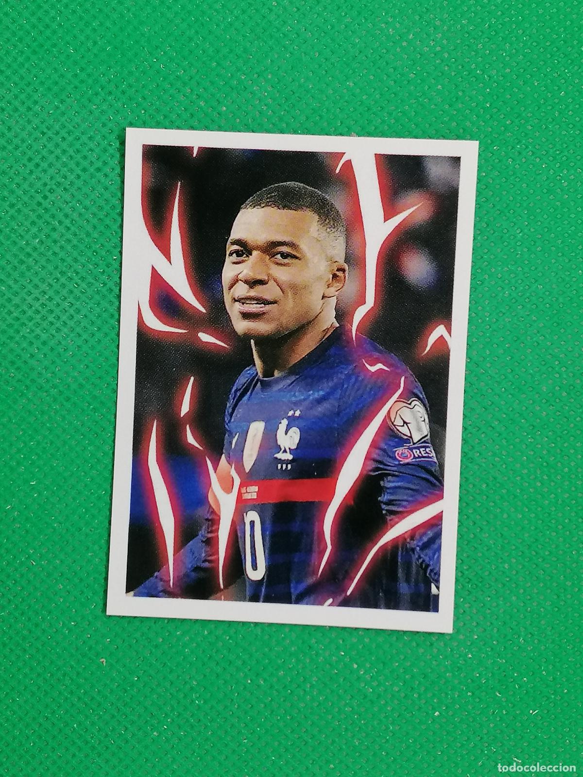 Cromos de F&uacute;tbol: 6 MBAPPE STICKER SELECCION FRANCIA ⚽ INTERMARCHE 2020 PANINI AU PLUS PRES DES BLEUS ⚽