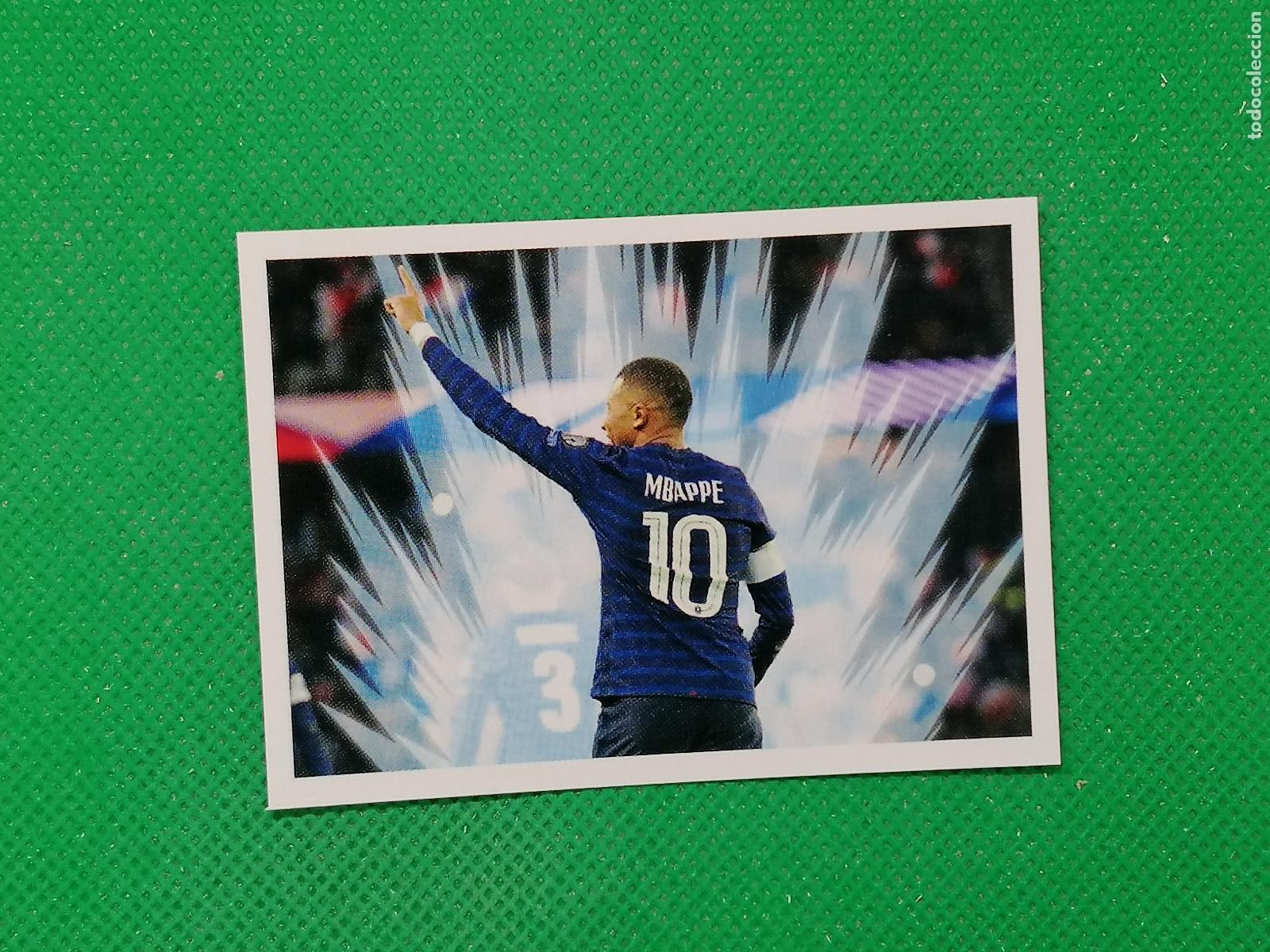 Cromos de F&uacute;tbol: 9 MBAPPE STICKER SELECCION FRANCIA ⚽ INTERMARCHE 2020 PANINI AU PLUS PRES DES BLEUS ⚽