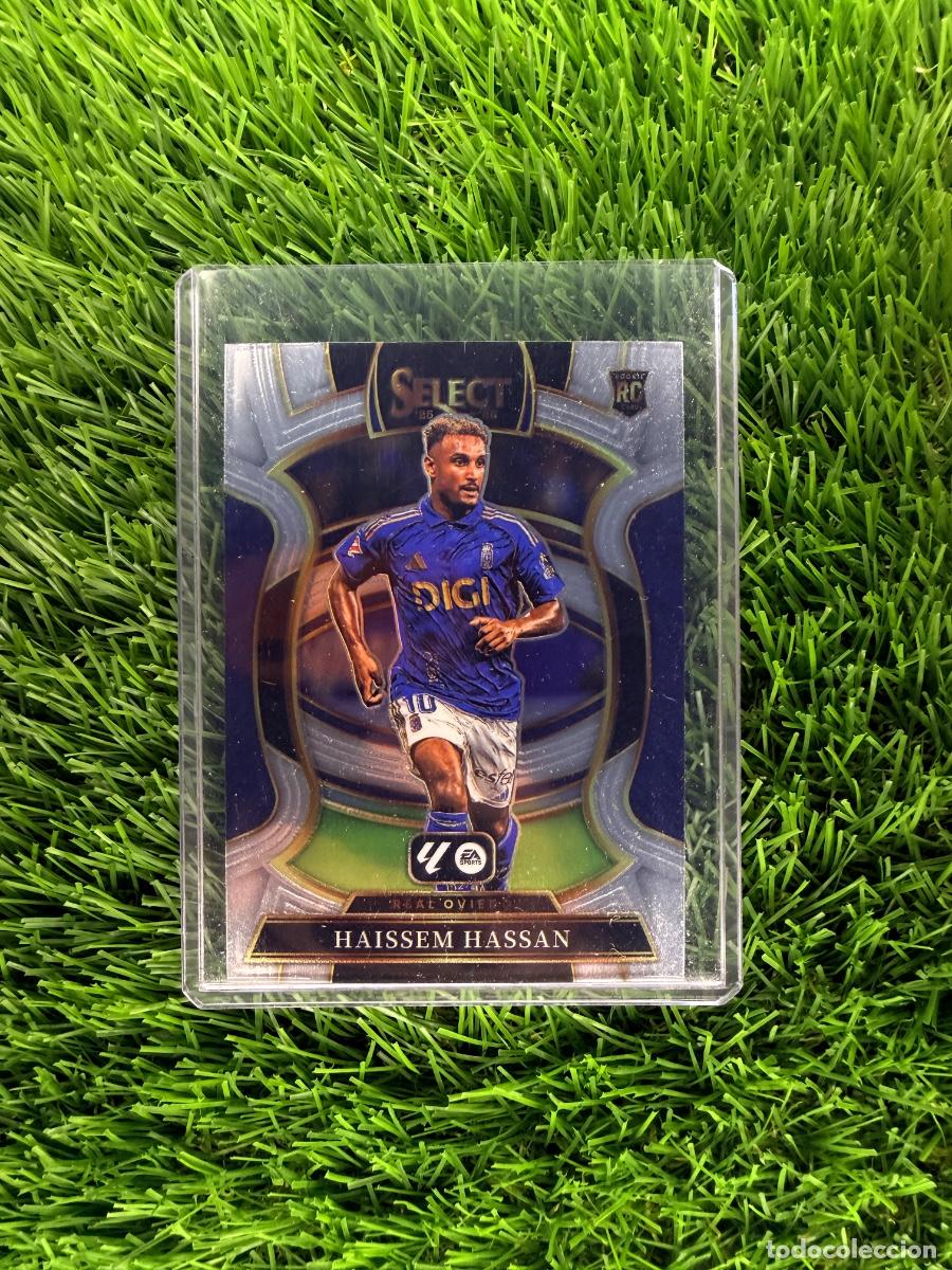 Cromos de F&uacute;tbol: N&ordm; 98 Haissem Hassan Base Terrace Real Oviedo Select Liga 25 26