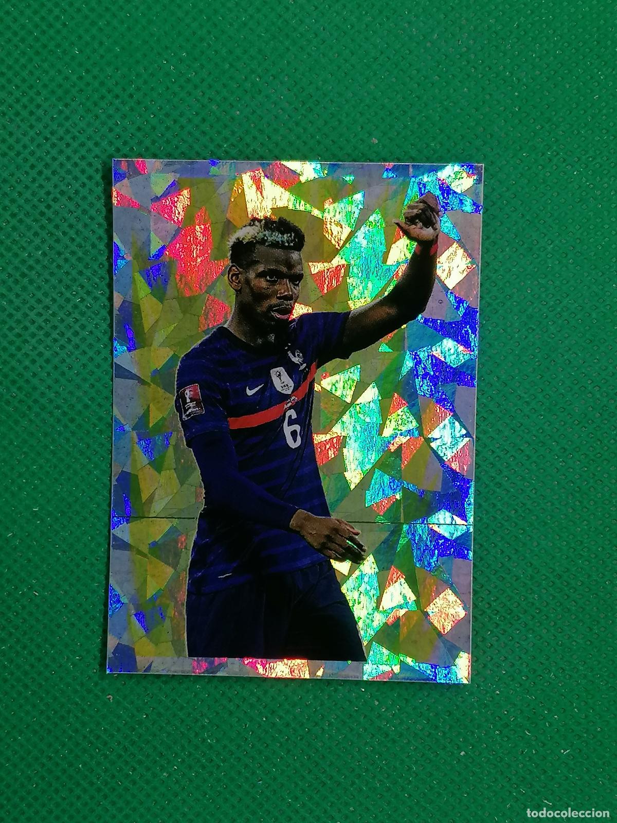 Cromos de F&uacute;tbol: 10 PAUL POGBA STICKER SELECCION FRANCIA ⚽ INTERMARCHE 2020 PANINI AU PLUS PRES DES BLEUS ⚽